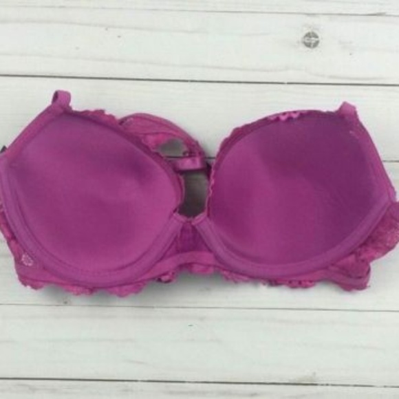 Rampage Push Up Demi Bra Underwire Racer Back 41 - Picture 3 of 3